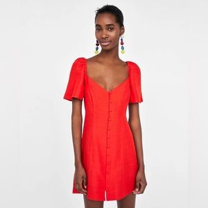 Zara Red Dress